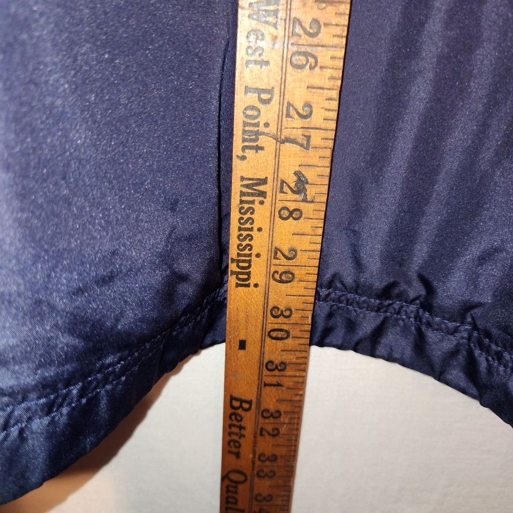 VTG Auburn Tigers V-neck Pullover Windbreaker Jacket Men's XL By Red Oak - Picture 11 of 11
